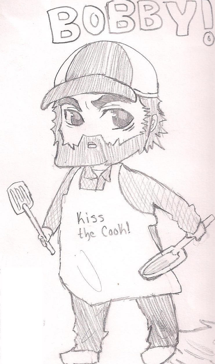 Bobby Singer Drawing Bobby Singer Chibi by 4llamas on DeviantArt