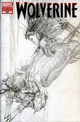 Weapon X VS Lady Deathstrike Pencils