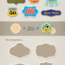 Custom Labels and Badges Templates
