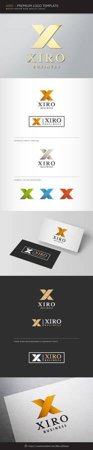 Xiro Logo - Letter X Monogram