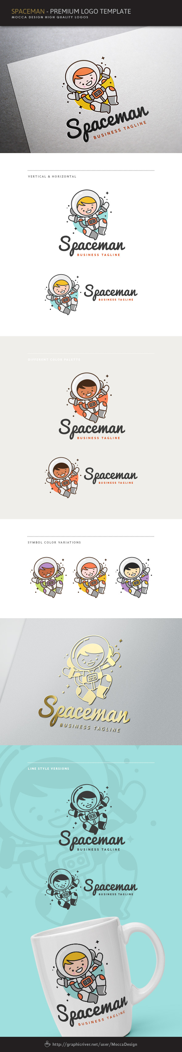 Little Spaceman Logo