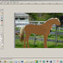 WORK IN PROGESS Horse character