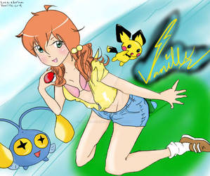 Vanille the pokemon trainer