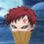 Gaara sand cupcake