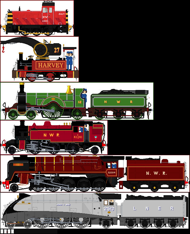Middleton Style Rws Deviantart TTTE S6-7 Newbies but in RWS Style by FL20210 on DeviantArt