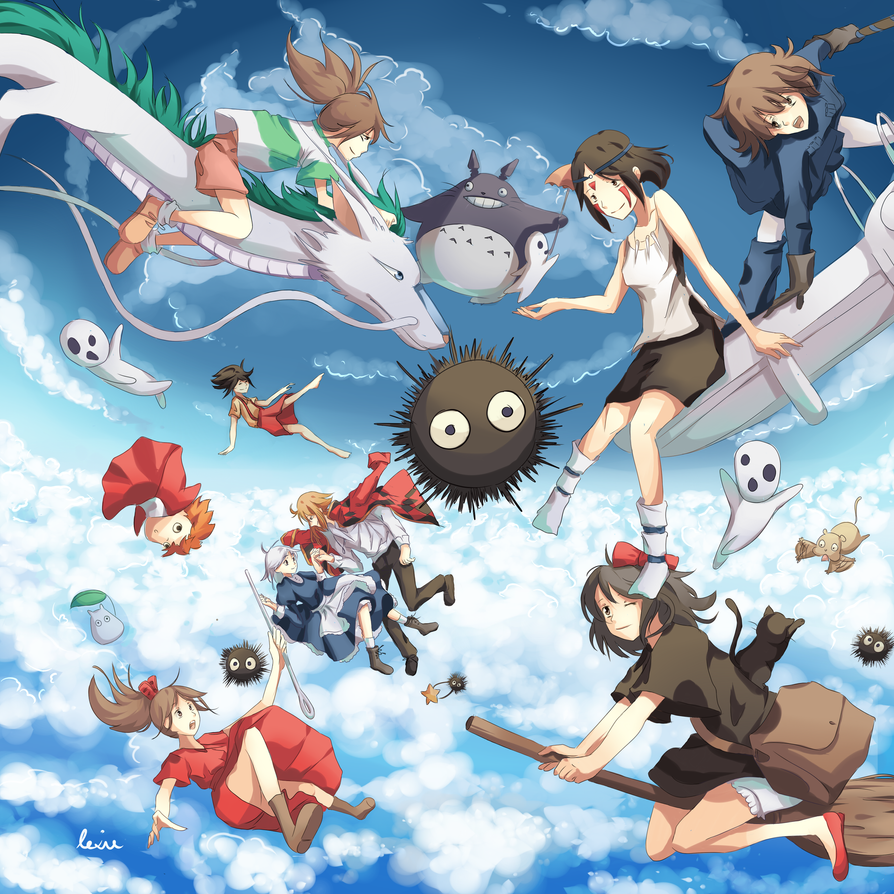 Ghibli by Rejuvenesce on DeviantArt Ghibli by Rejuvenesce on DeviantArt