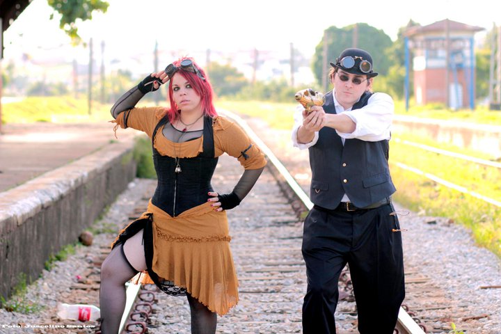 Steampunk train