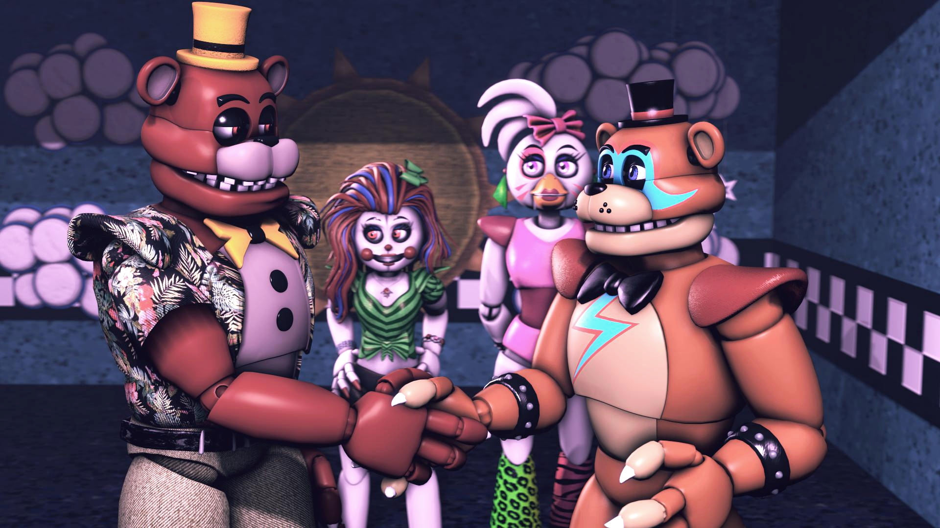 FNAF SB - Glamrocks Showcase 1/4 (Freddy time!) : r