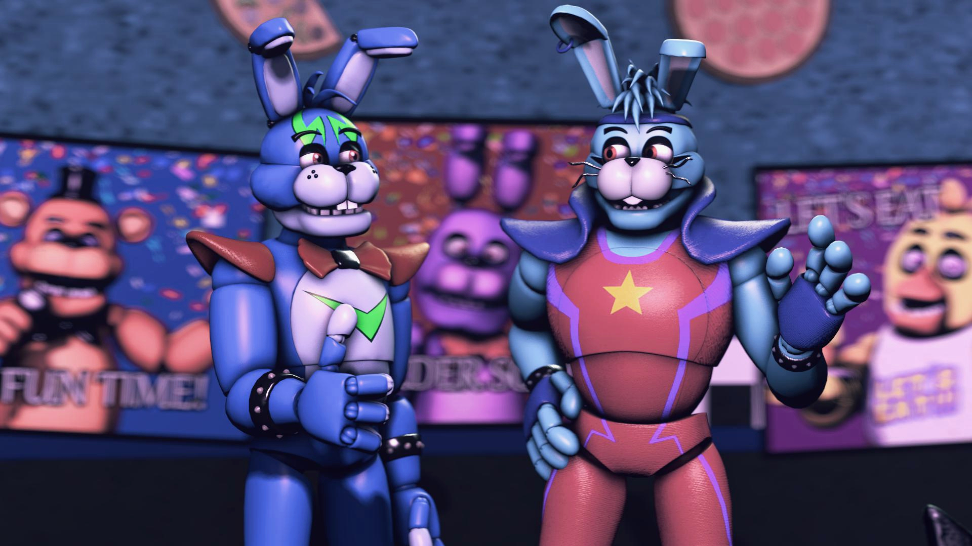 Glamrock Bonnie returns - SFM FNAF Security Breach 