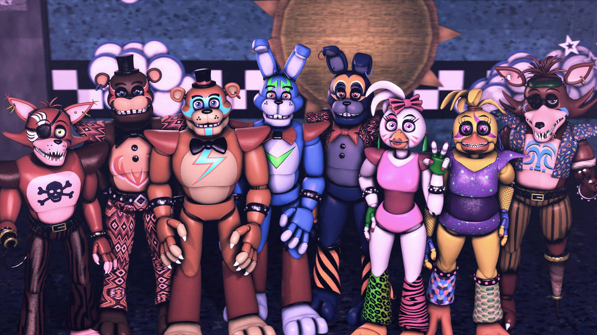 Glamrock Animatronics by BertbertYT on DeviantArt