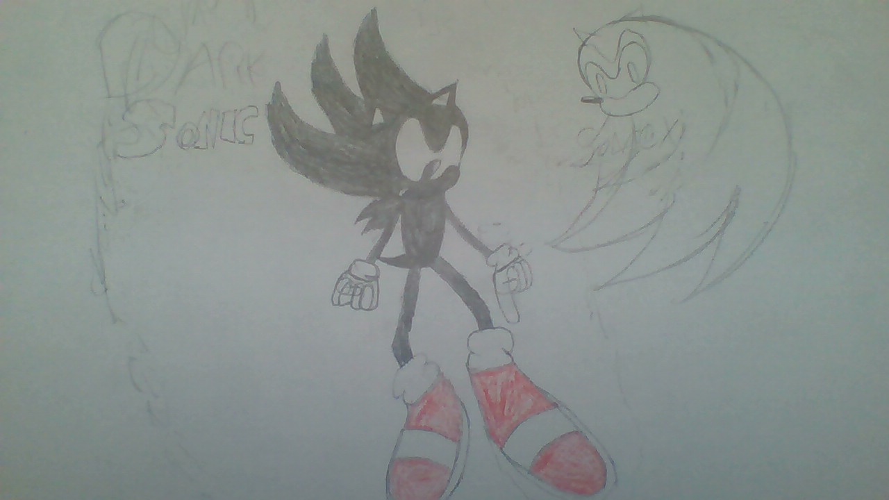 Sonic X Dark Sonic Redraw by NicktoonsAnimes on DeviantArt