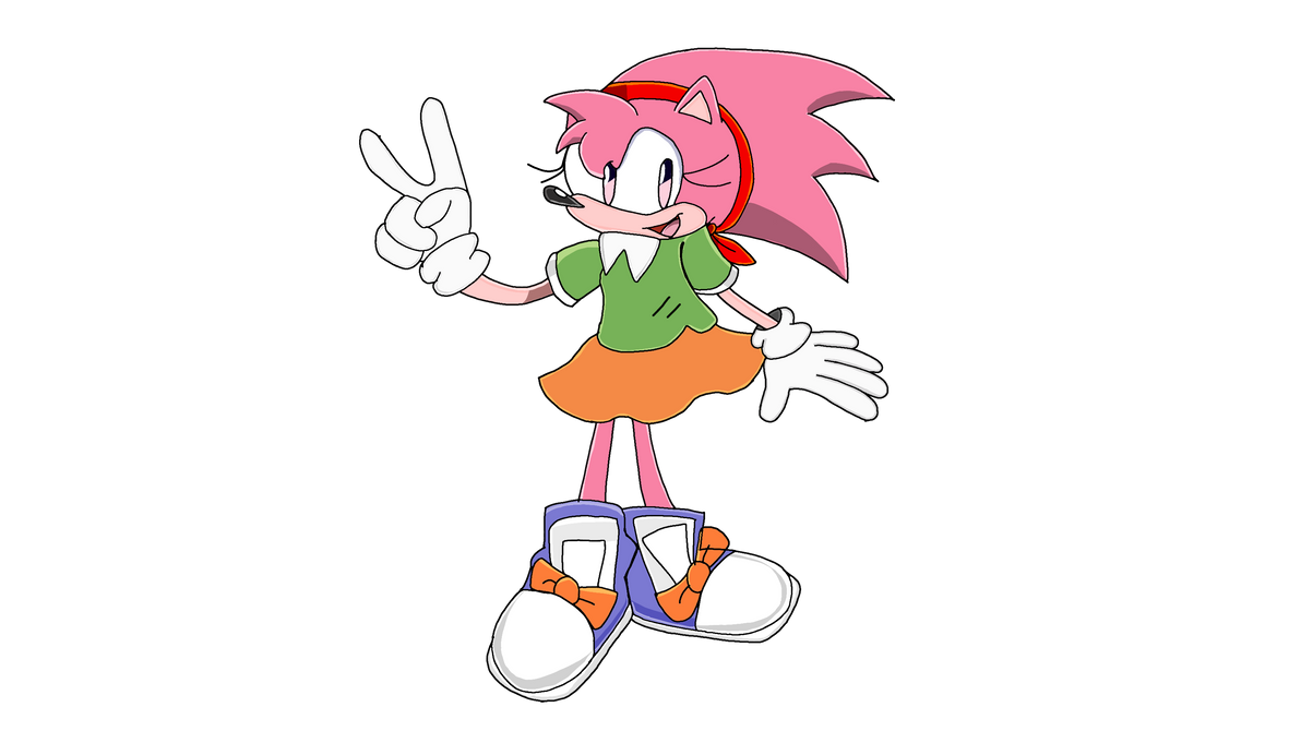 Classic Amy/Rosy the Rascal by DreamcastSonic1998YT on DeviantArt