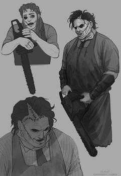 Leatherface sketchdump