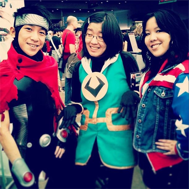 Young Avengers Cosplay: Wiccan, Miss America, Loki