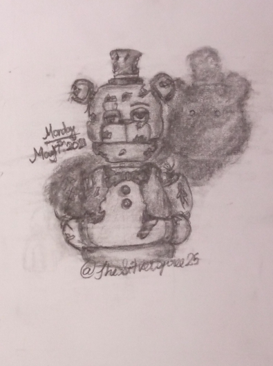 Withered Freddy by FNAF2 by abedinhos on DeviantArt