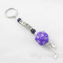 Bard Dungeons and Dragons Dice Keychain