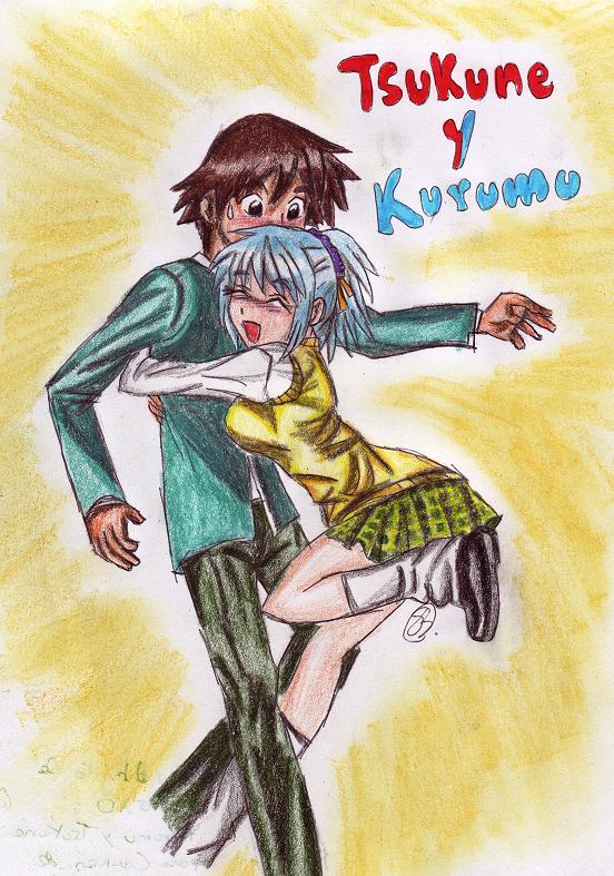 tsukune and kurumu