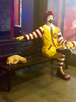 Hanging out with Ronald