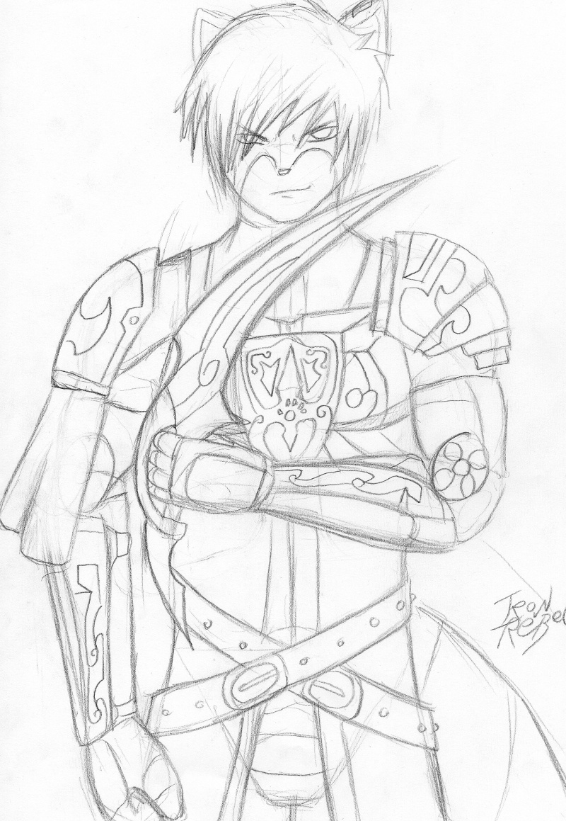 Akaro Knight Sketch