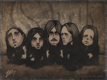 Opeth Rocktoon