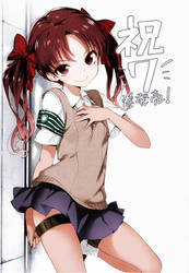 Shirai Kuroko colored scan