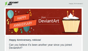 7 years at DeviantArt