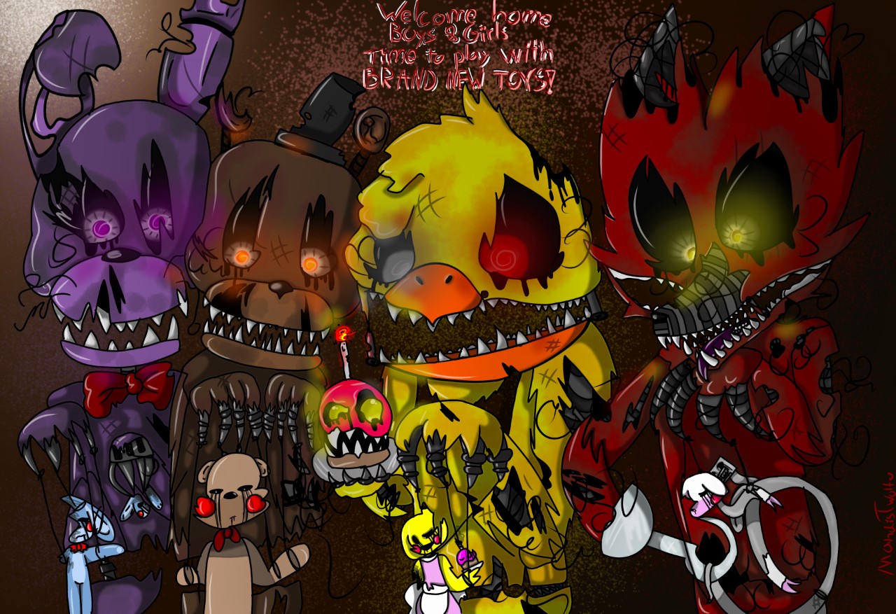 FNAF 4 fanart : r/fivenightsatfreddys