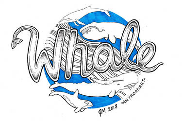 12 Whale - Inktober 2018