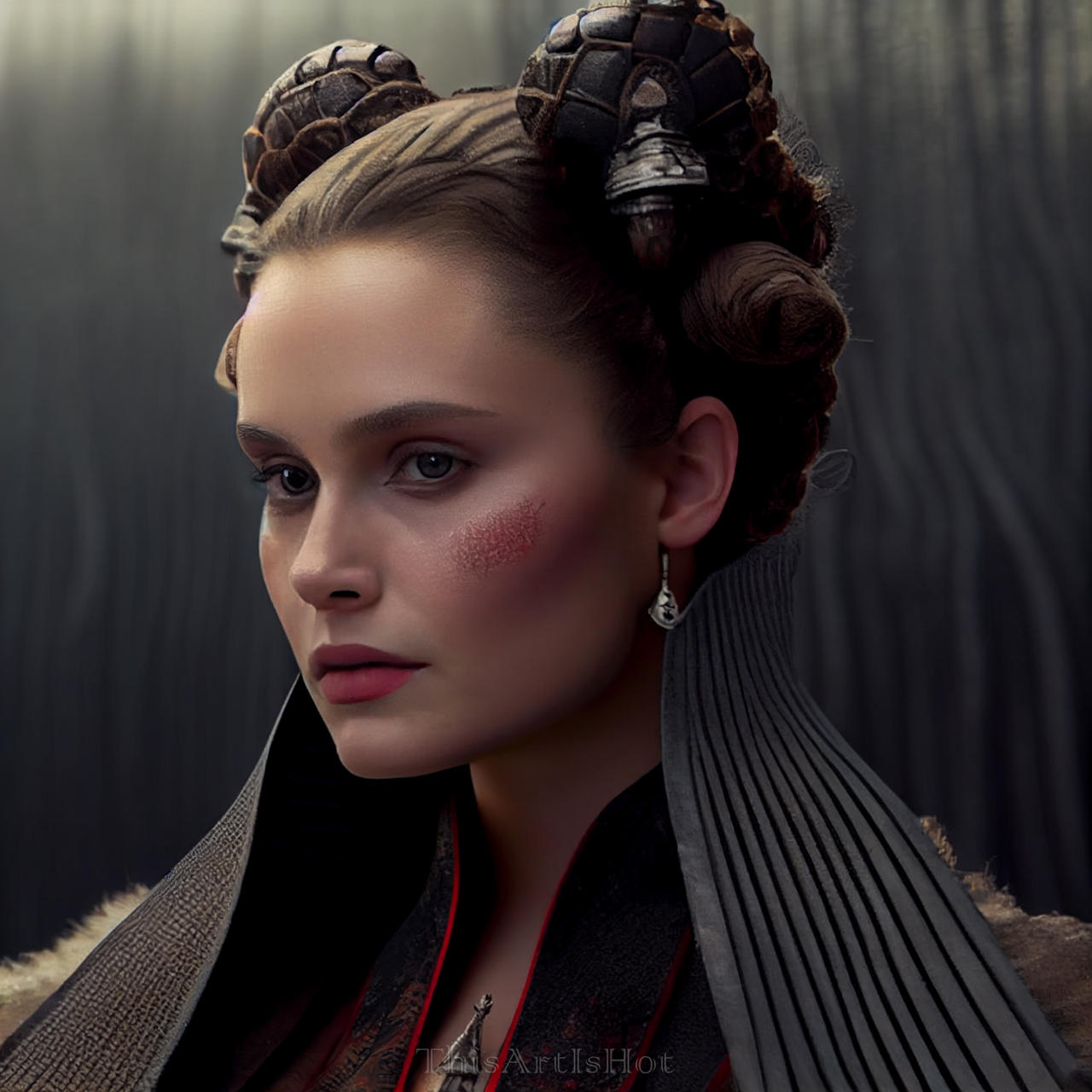Padme amidala dark side of the force. by AiArtWorkhouse on DeviantArt