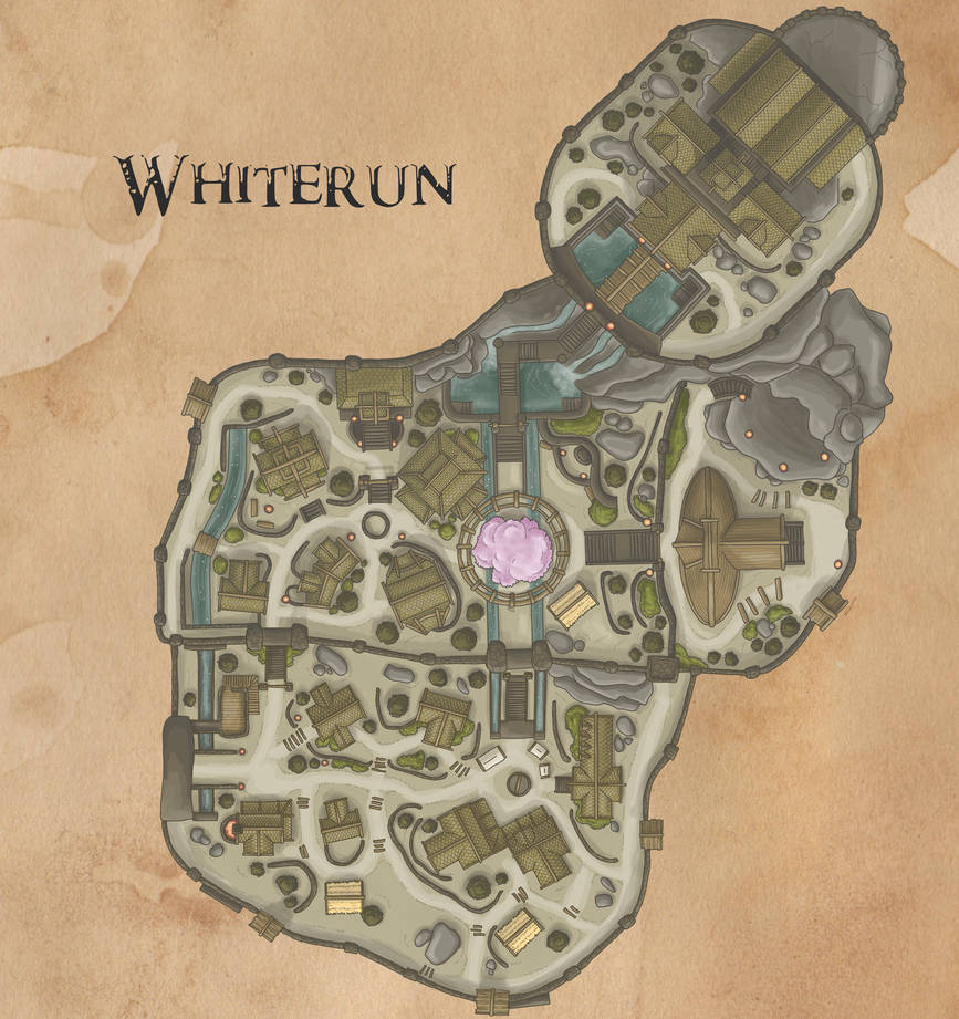 Skyrim - Whiterun Map by Mirhayasu on DeviantArt