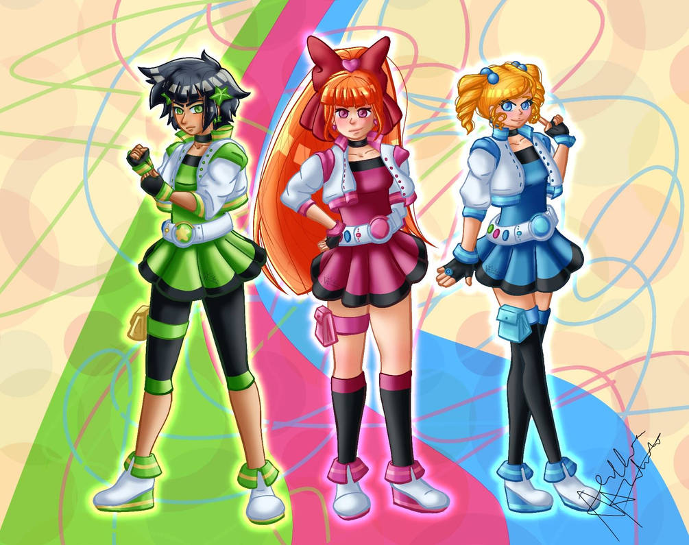 Powerpuff Zx Powerpuff Girls Z Redesign by KaoButchlover on DeviantArt
