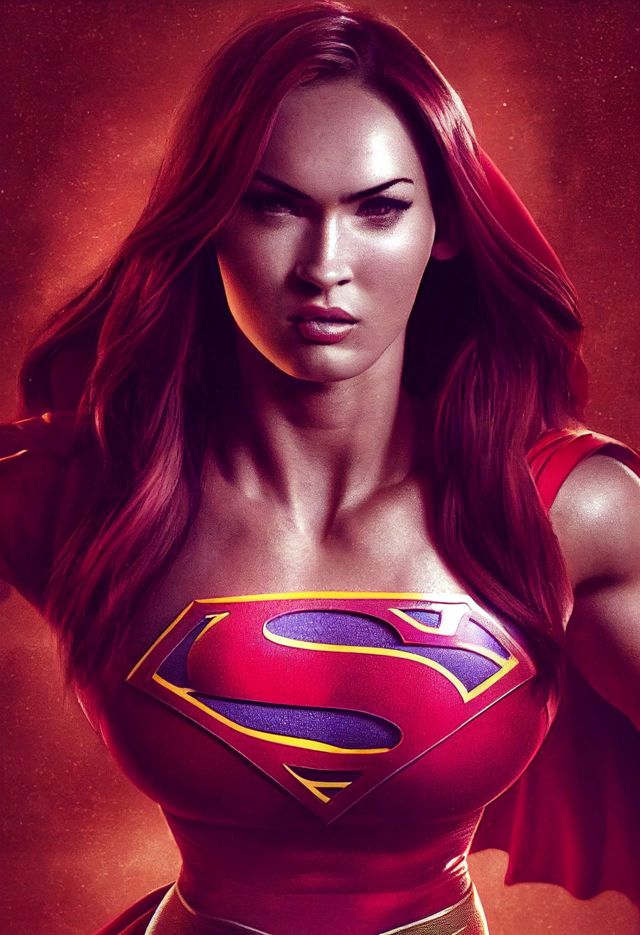 Muscular Megan Fox As Supergirl 3 By Alexapappas On Deviantart