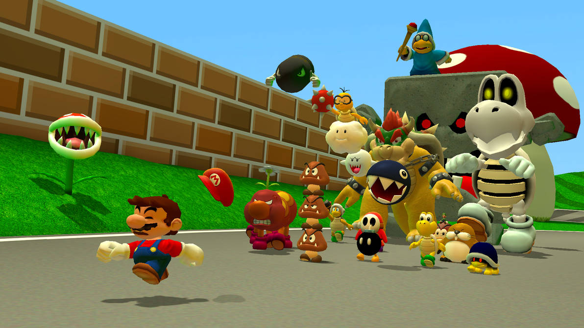 Жизни супер марио. Mario 1999. Mario 1997. Марио 64 боссы. Чип чип Марио.