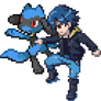 Gijinka Sprite - Riolu