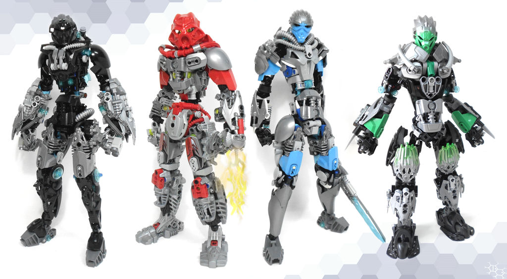The whole Toa team by Darkraimaster99 on DeviantArt