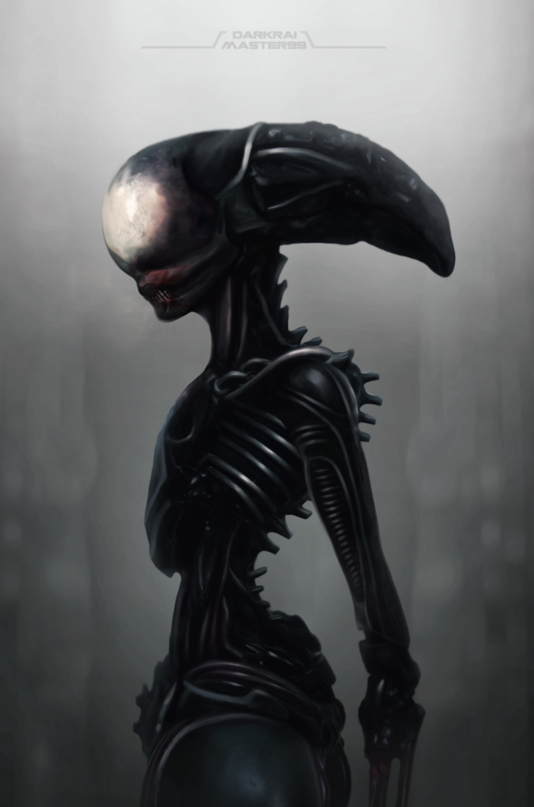 Alienoid Deviantart Alien by Darkraimaster99 on DeviantArt