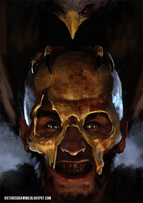 Rattleshirt the Lord of Bones - Game of thrones by VictorGarciapq
