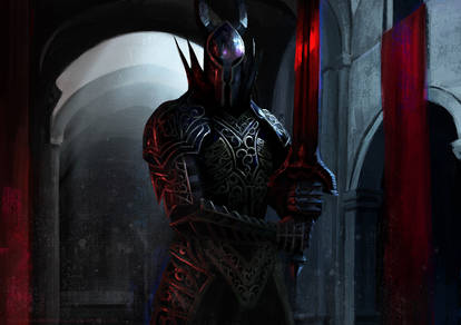 Black Knight - Dark Souls Fan Art