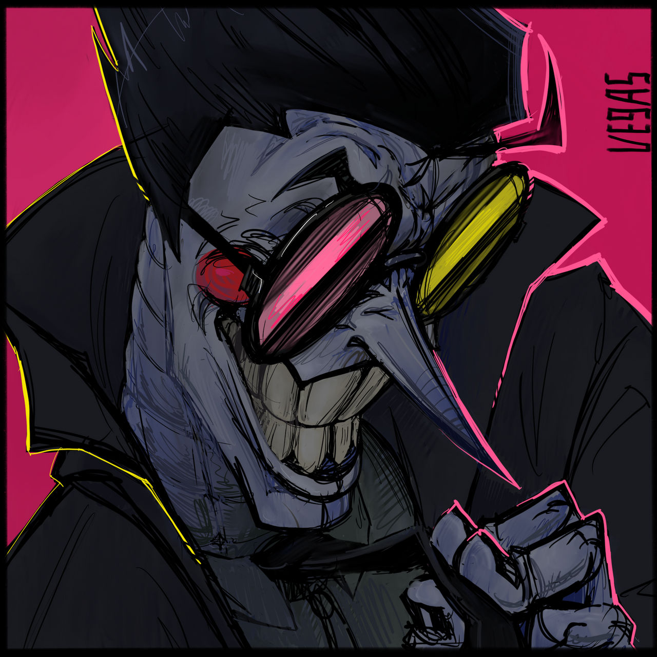 Spamton by VegasFromR on DeviantArt