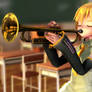 Neru Plays a Mean Trumpet