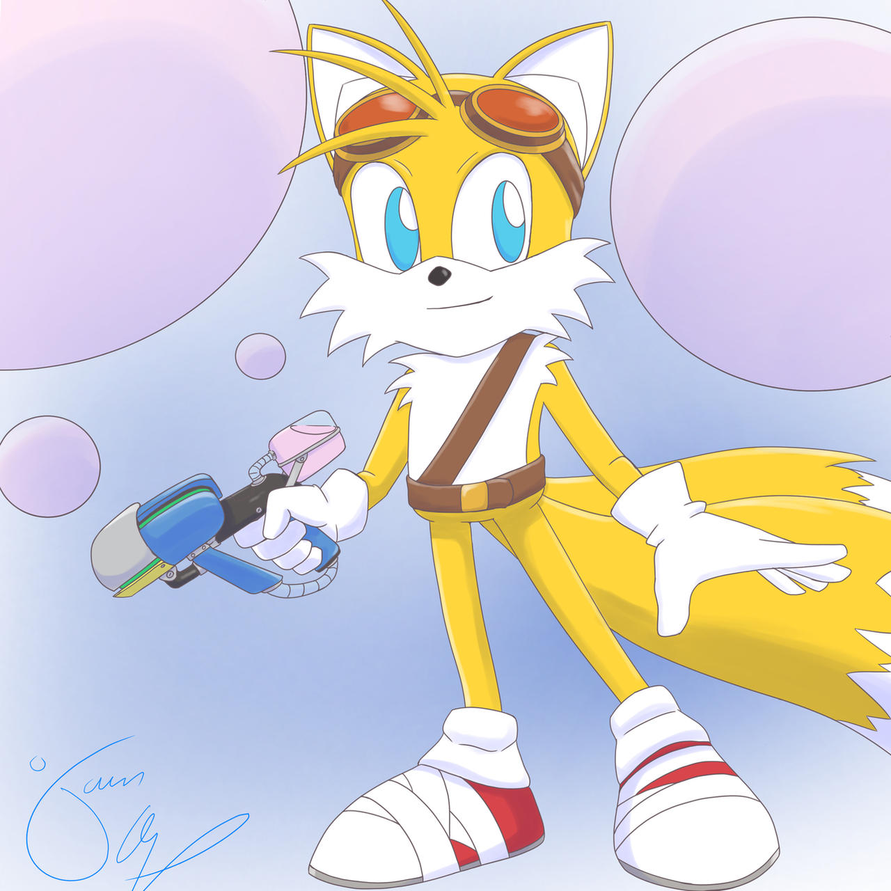 Tails's bubble blaster by jkalsop on DeviantArt