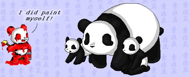 Panda paint