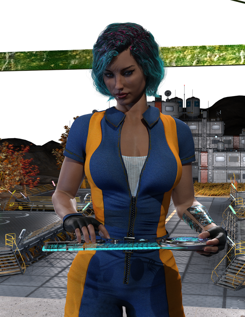 Mech Repair crew Mechanic by Migitmd on DeviantArt