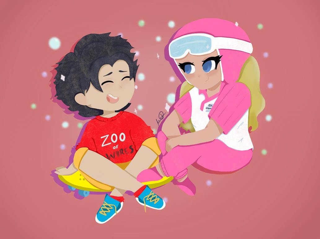 Tim Drake and Stephanie Brown by TimidIzzy on DeviantArt