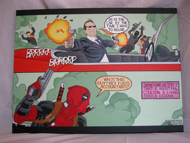 Coulson and Deadpool for Desert Bus for Hope