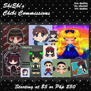 Starting at $5 | Chibi Commissions 2020