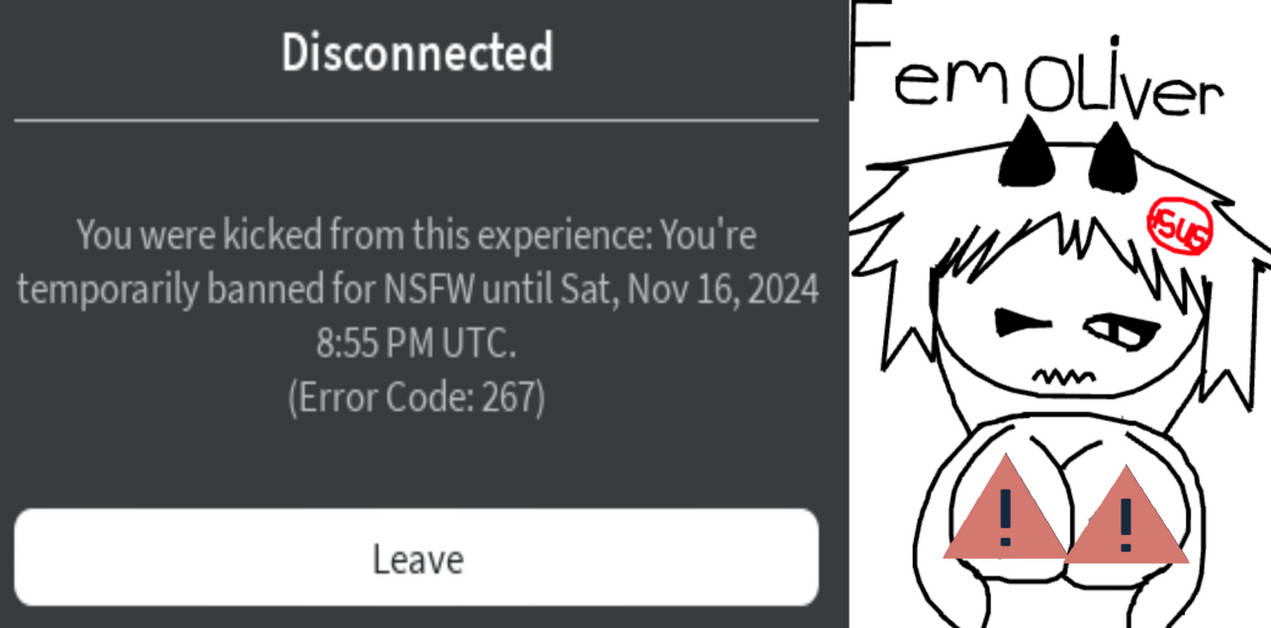 this is my banned note on free draw by Skell1245 on DeviantArt