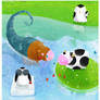 An amorous mercow