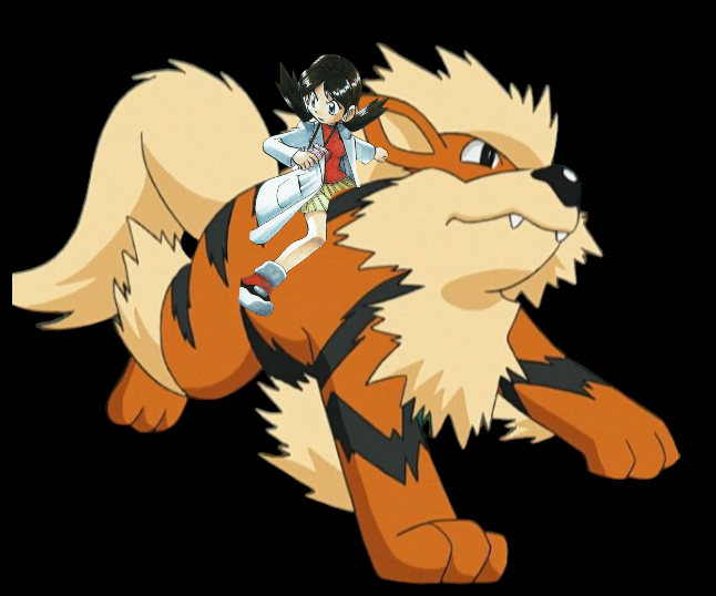 Crystal riding Arcanine by thatguy3245 on DeviantArt