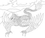 Lightning Amphiptere Lines by Satin-Bowerbird